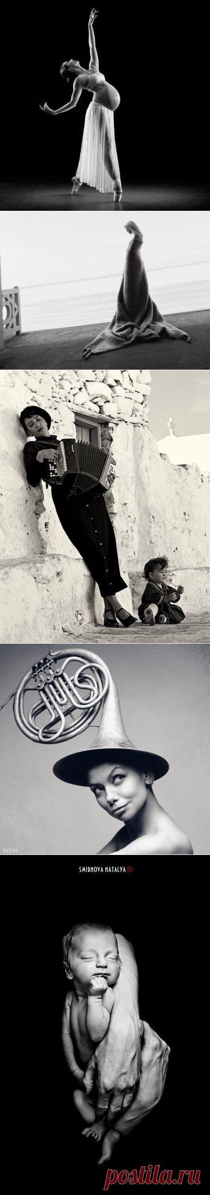 Магнетизм чёрно-белого фото