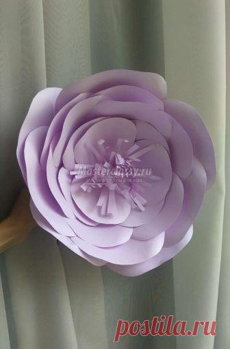 Как сделать большой цветок из бумаги? Большой бумажный цветок: ТОП - 20 идей с фото. Пошаговый мастер-класс + видео урок