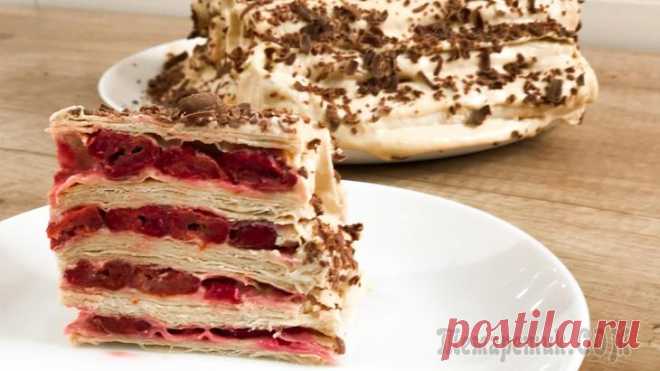 Торт из лаваша без выпечки - изумительно вкусный и легкий рецепт