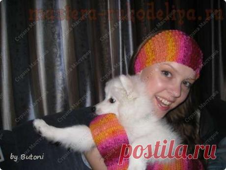 Мастер-класс по вязанию крючком: Варежки и повязка Мастер-класс по вязанию крючком: Варежки и повязка