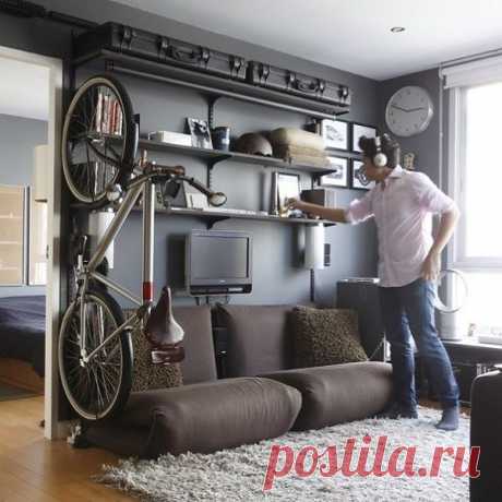Еще один способ хранить велосипед - 3 / Авто Мото Вело / Модный сайт о стильной переделке одежды и интерьера