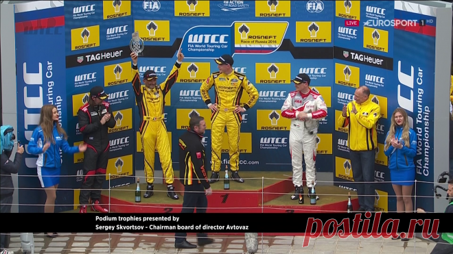 Второй дубль для Lada Sport на Moscow Raceway в основной гонке.