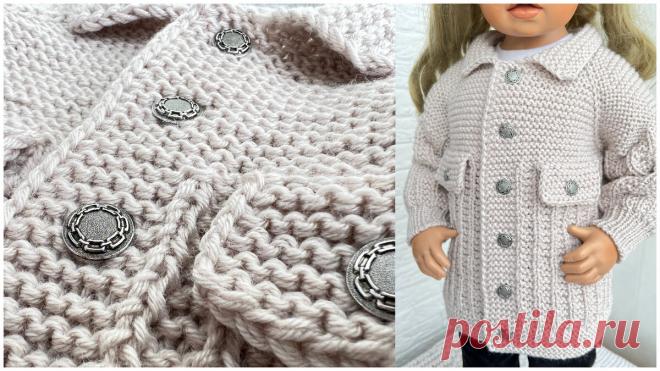 Подробный попетельный мастер-класс для начинающих! Детская кофточка спицами! Реглан сверху. | Рукоделия от Оксаны | Дзен