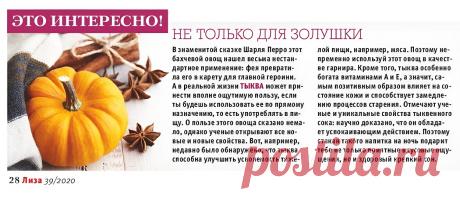 Полезные свойства тыквы