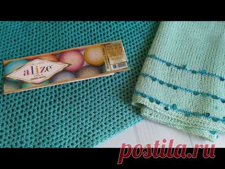 Обзор пряжи  Diva Ombre Batic от Alize ❤️ Чем лучше вязать Дива Омбре Батик ❤️ Отзыв о пряже Ализе - YouTube