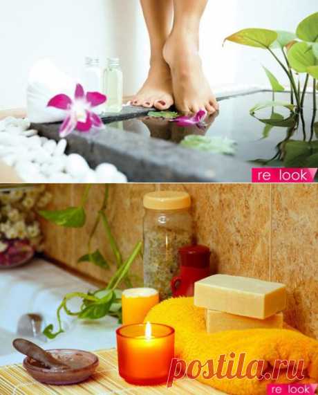 SPA-процедуры для ног в домашних условиях: Красота и уход - мода на Relook.ru