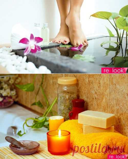 SPA-процедуры для ног в домашних условиях: Красота и уход - мода на Relook.ru
