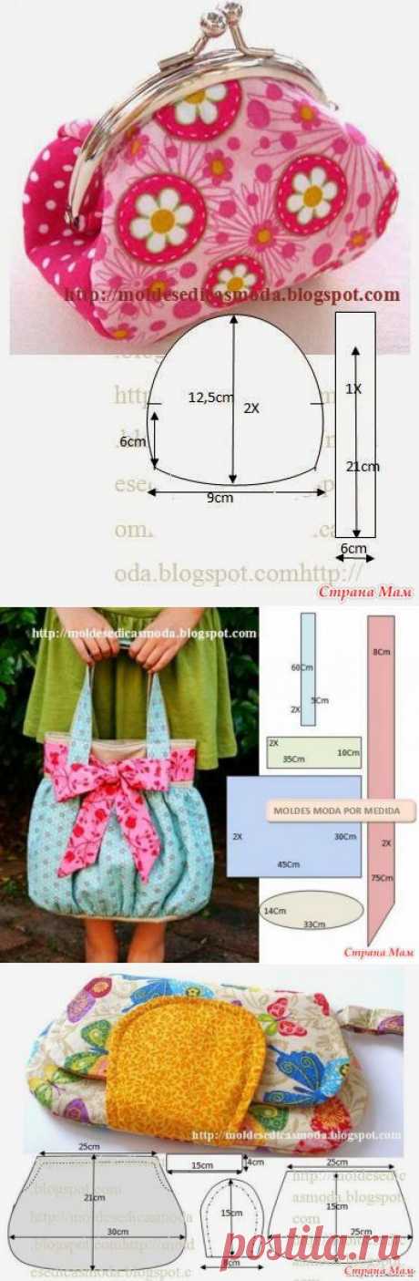 Разные сумки с выкройками. Шьём к лету. - Клуб рукоделия - Страна Мам
