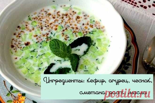Простые рецепты самых вкусных холодных супов