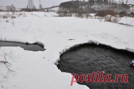 "Мостик" через речушку в р-не пос. Сосновка