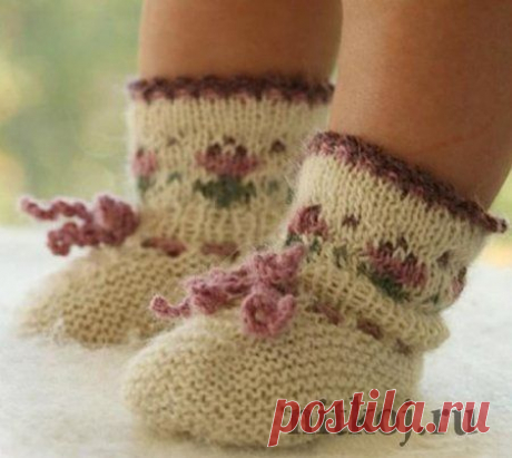 Пинетки, носочки » Страница 5 » Ниткой - вязаные вещи для вашего дома, вязание крючком, вязание спицами, схемы вязания