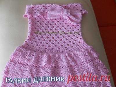 ЛЕТНИЙ САРАФАН ДЛЯ ДЕВОЧКИ