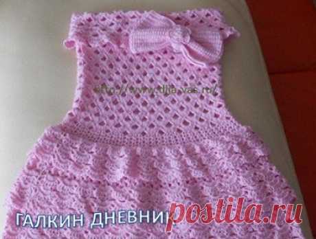 ЛЕТНИЙ САРАФАН ДЛЯ ДЕВОЧКИ