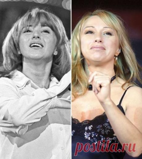 Алена Апина 1996 и 2009