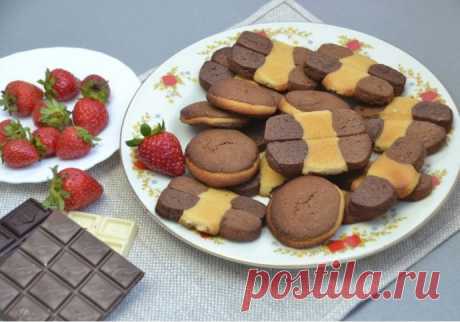 Печенье "Три шоколада"