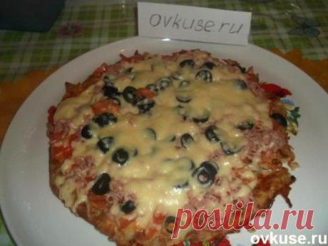 Рецепт пиццы на сковороде без теста / Простые рецепты