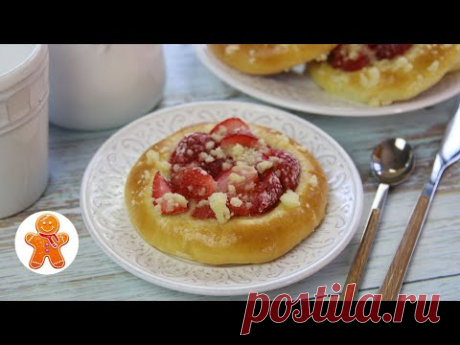 Ватрушки с Клубникой