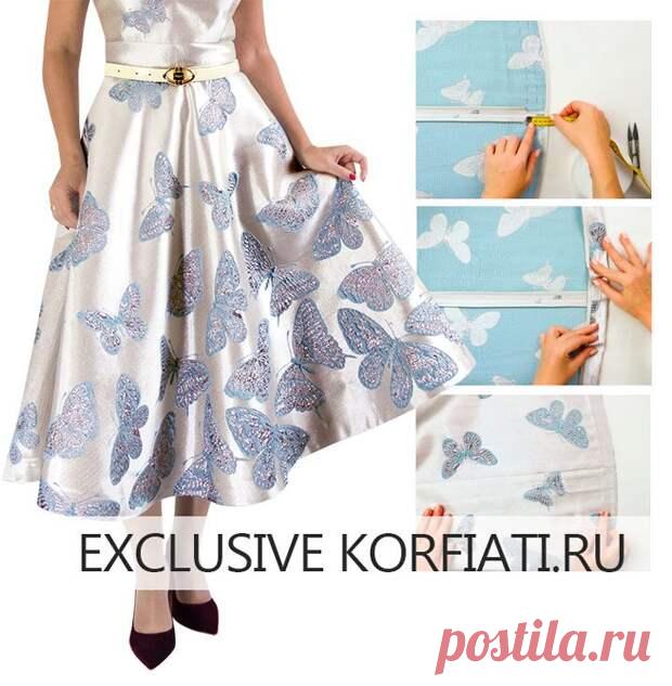 Два простых способа подогнуть подол юбки солнце - Сделай сам - медиаплатформа МирТесен Линия подола юбок типа солнце (полусолнце, колокол и т. п.) имеет скругленную форму. И чтобы правильно выполнить подгиб по низу, необходимо знать некоторые особенности работы с такими изделиями. Какие особенности кроя имеет юбка типа солнце? В отличие от классической прямой юбки, линия нижнего края...