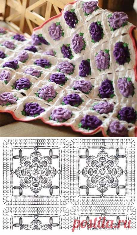 Пледик для принцесс!!!!