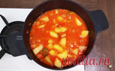Готовлю вкусный, густой суп испанских рыбаков "Мармитако". Даже нелюбители рыбы с удовольствием его едят и просят добавку | MEREL | KITCHEN | Яндекс Дзен