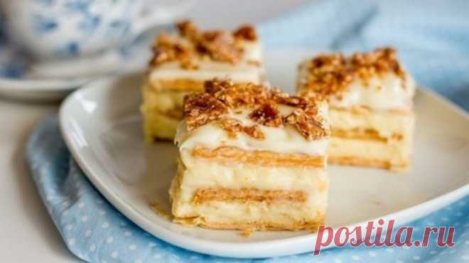 Творожный тортик (без выпечки)