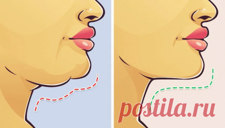 Убираем второй подбородок, помогаем сделать себе четкий овал лица : практика губы за зубы Губы за зубы или как сформировать четкую линию овала лица