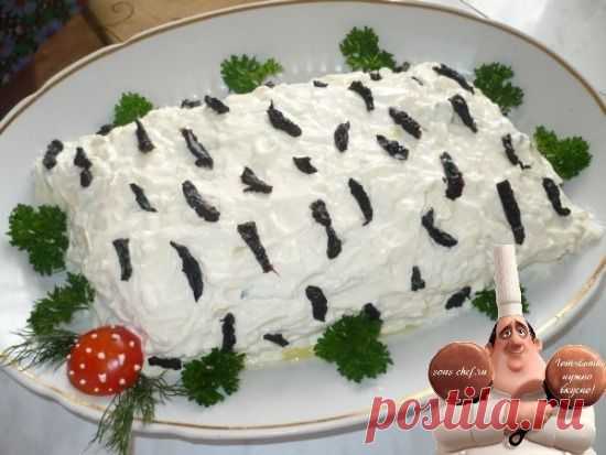 Салат "Березка" | Sous-Chef.ru - готовить нужно вкусно