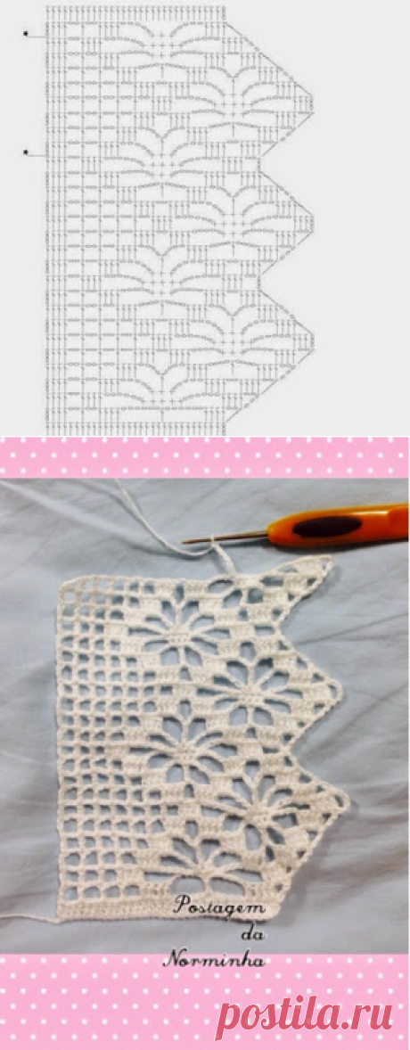 Croche - Barrado em acabamento ... | OFICINA DO BARRADO | Bloglovin’