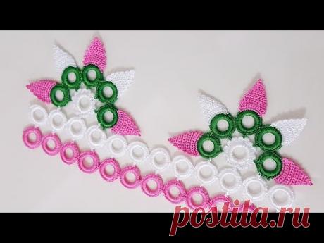 Halkalı Kolay Çeyizlik Havlu Kenarı Yapımı