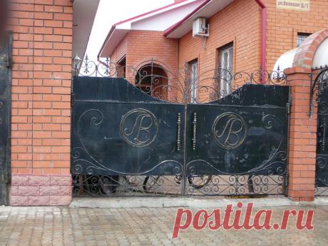 Кованые ворота заказать в Оренбурге | Художественная ковка изделий из металла - компания Артковка г. Оренбург ( мебель, ворота, заборы, люстры, теплицы, фонари )