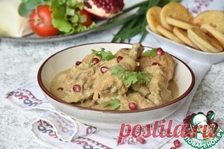 Курица под соусом «сациви»