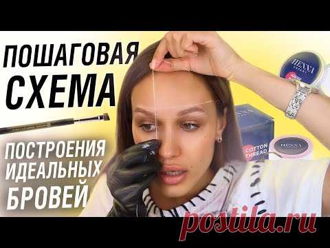 ПАСТА ДЛЯ БРОВЕЙ | РИСУЕМ И КРАСИМ БРОВИ В ДОМАШНИХ УСЛОВИЯХ | Какая форма бровей вам подходит? |