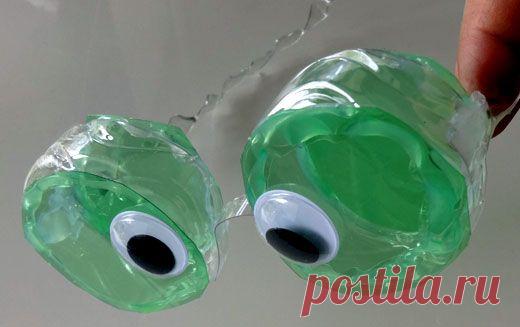 Очки из пластиковой бутылки. Мастер-класс