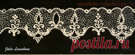 Мастер-класс по точечной росписи Point to point: Построение тюлевого кружева