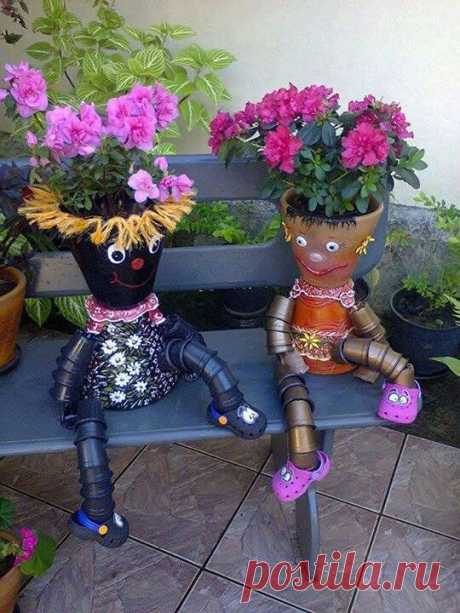 Painted Clay Pot Critters How To Make Planters Tutorial