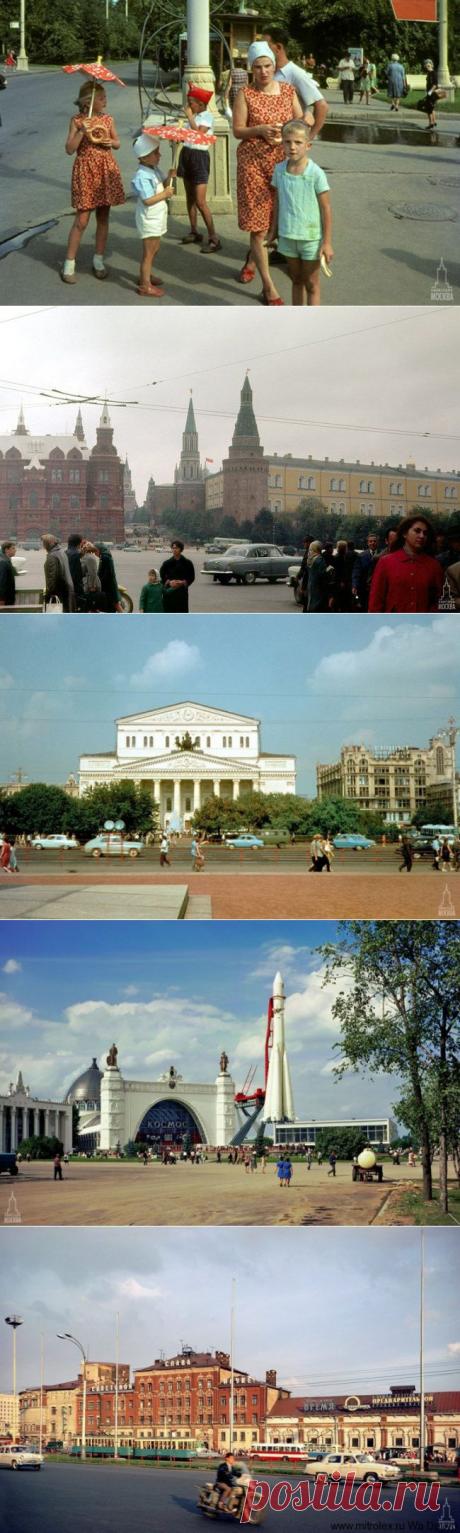 (+1) - Путешествие во времени. Москва 60-х в цвете | Непутевые заметки