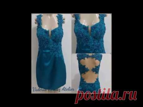 APLICAÇÃO DE RENDA-VESTIDO MAIARA