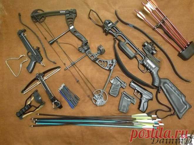 Арсенал метательный DaininD, лук, арбалет, метательное оружие