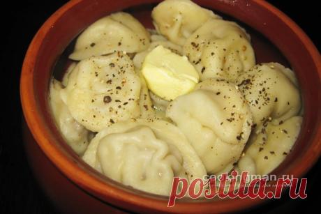 Пельмени с грибами - Кулинария для мужчин