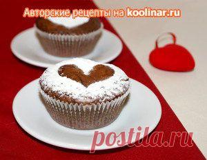 Шоколадные кексы с белым шоколадом и ромовой вишней. Рецепт c фото, мы подскажем, как приготовить!