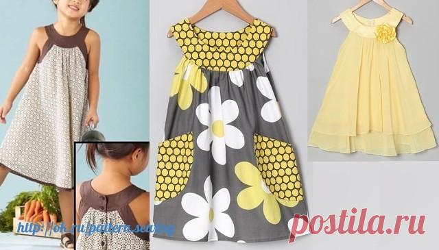 Платье детское, р. 1 год - 14 лет