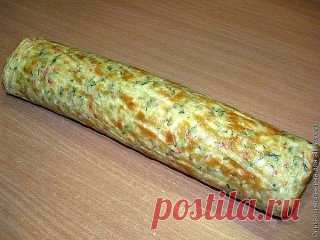 Рулет с крабовыми палочками