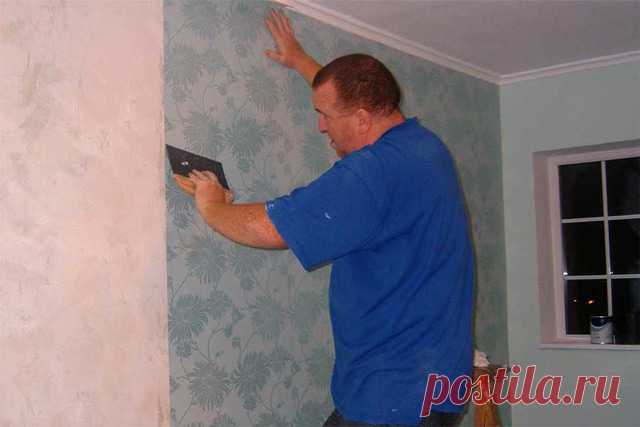 Особенности наклейки обоев на покрашенные стены