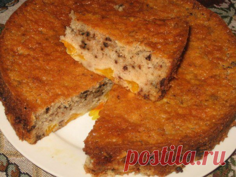 Мандариновая шарлотка.