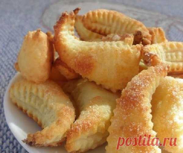 Удивительно вкусные творожные ушки без яиц и разрыхлителя Нежные и мягкие!