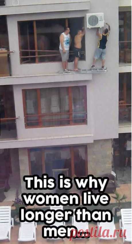 This is why women live longer than men

#girls #boys #funny #memes #gagbee