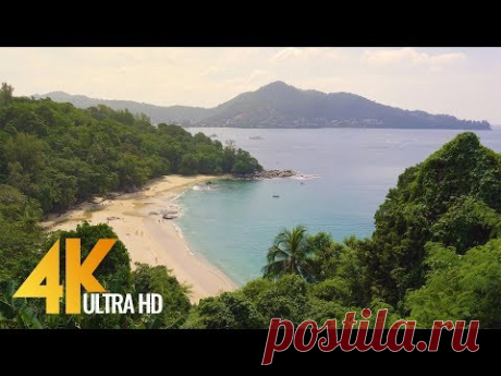 Красивые пляжи Пхукета в 4K (Ultra HD) - Урбан релакс видео из Таиланда (с музыкой) - 1,5 часа