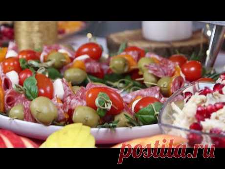 Вкусный НОВОГОДНИЙ стол 2022 🎄 МЕНЮ на НОВЫЙ ГОД из 10 БЛЮД 🎄 торт, салаты, закуски, мясо