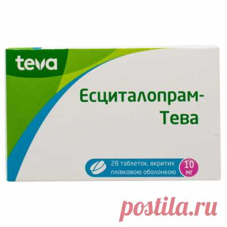 Официальная инструкция Эсциталопрам-Тева табл. п/о 10мг №28 (Тева) - Аптека 9-1-1 Официальная инструкция производителя для Эсциталопрам-Тева таблетки покрытые пленочной оболочкой по 10 мг 2 блистера по 14 шт (ТЕВА ОПЕРЕЙШНЗ ПОЛАНД ООО)