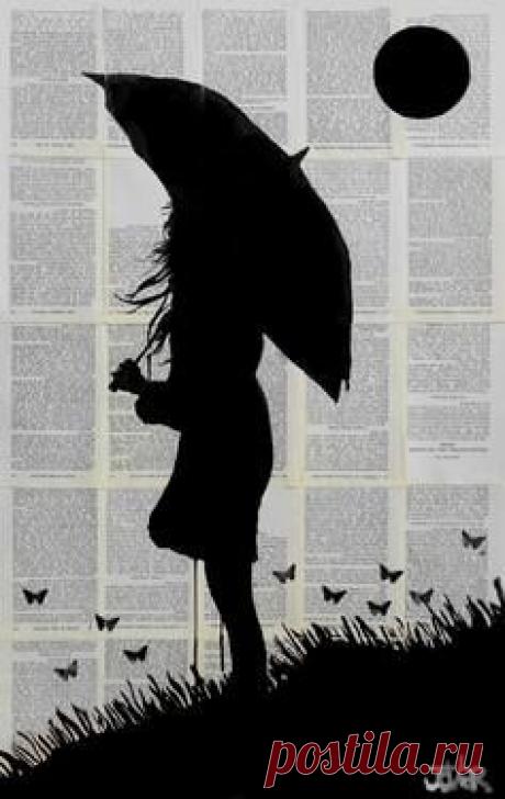 Artist: Loui Jover; Ink 2014 Drawing &quot;horizon ...&quot;
